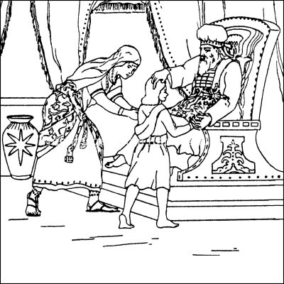Free Bible Coloring Pages 6