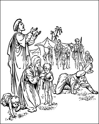 Bible Story Coloring Pages 5