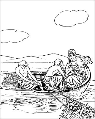 Bible Stories Coloring Pages 2