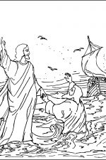 Jesus Coloring Pages 4
