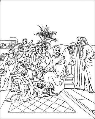 Jesus Coloring Pages 3
