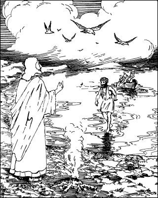 Jesus Coloring Pages 6