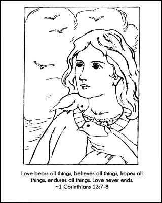 Bible Verse Coloring Pages 3