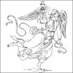 Angel Coloring Pages 5