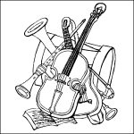 Music Coloring Pages 2