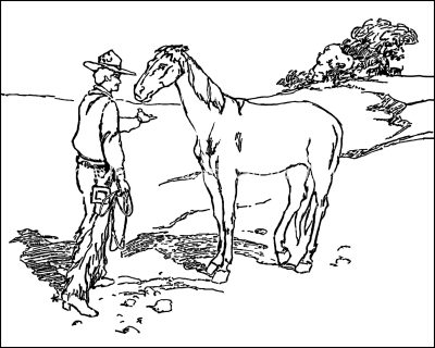 Western Coloring Pages 4