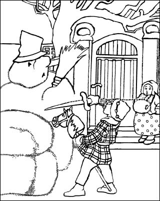 Winter Coloring Pages 1