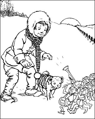 Winter Coloring Pages 5