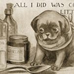 Cute Dog Cartoons 6 - Just a Little Cough