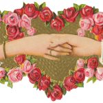 Heart Graphics 7 - Hands and Roses