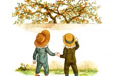 Old Pictures 4 - Children Admiring Ripe Fruit