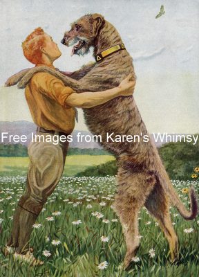 Dog Clipart 6 - Irish Wolfhound