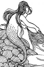 Mermaids 3 - Little Mermaid Casts Net