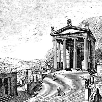 Ancient Greek Temples 6 - Ionic Temple Pergamon
