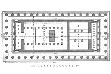 Parthenon 7 - Drawing of Floor Plan
