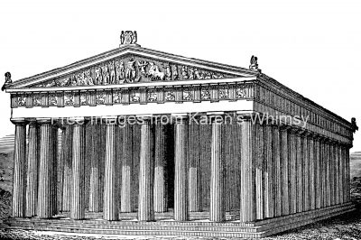 Parthenon 2 - Restored View