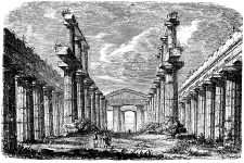 Famous Greek Temples 1 - Temple of Poseidon Interior