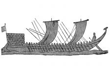 Ancient Greek Ships 1 - Fifty Oarred Greek Boat
