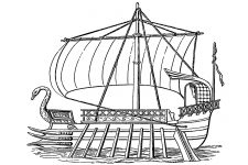 Ancient Greek Ships 9 - Ancient Ship of War