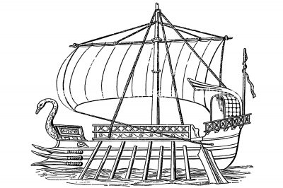 Ancient Greek Ships 9 - Ancient Ship of War