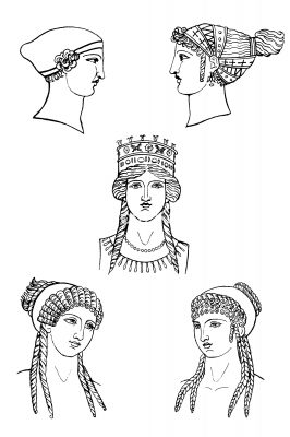 Ancient Greek Hairstyles 2