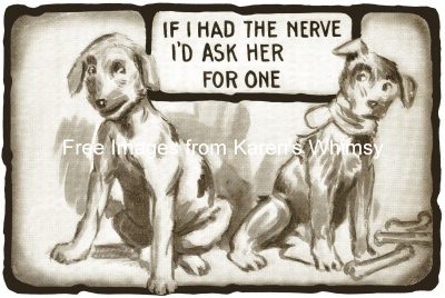 Dog Cartoons 2 - He Doesn't Have the Nerve