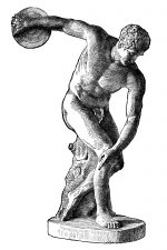 Greek Statues 4 - Statue of Discobolus
