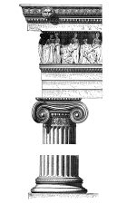 Ancient Greek Columns 10 - Attic Ionian Order