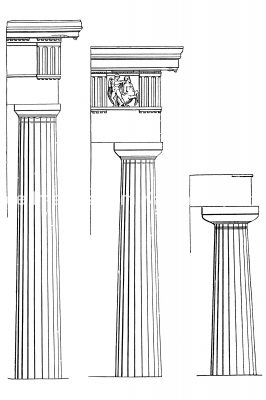 Ancient Greek Columns 3 - Doric Order