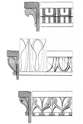 Ancient Greek Columns 6 - Various Cymatium