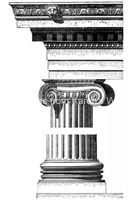 Ancient Greek Columns 7 - Ionic Order