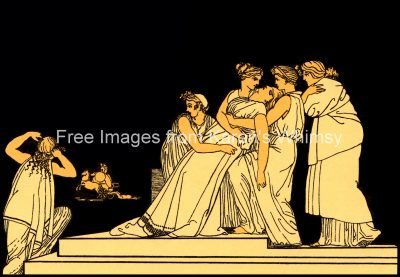 Iliad and Odyssey 8 - Andromache Fainting