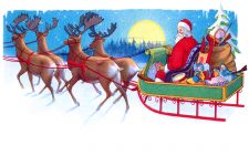Reindeer Clipart 3 - Christmas Reindeer