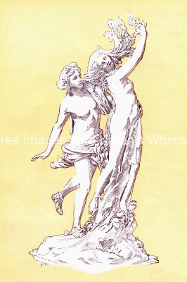 Greek Gods 3 - Apollo and Daphne