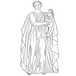 Ancient Greek Gods 8 - Apollo Musagetees