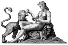 Greek Mythology Gods 9 - Dionysus and a Panther