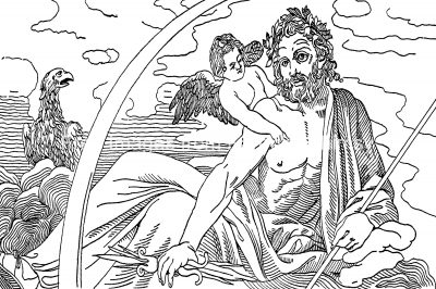 Greek Mythology Gods 3 - Zeus Surveys the World