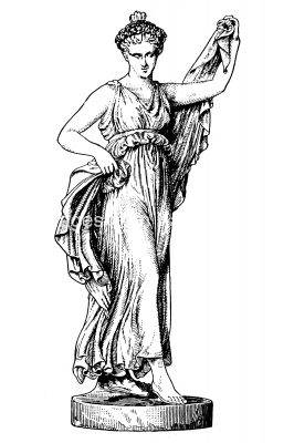 Greek Muses 4 - Terpsichore of Dance