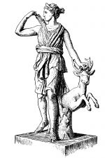 Greek Goddess 3 - Artemis View 3