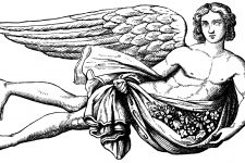 Greek Mythology Images 12 - Zephyrus of Four Winds