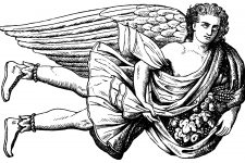 Greek Mythology Images 9 - Apeliotes of Four Winds