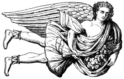 Greek Mythology Images 9 - Apeliotes of Four Winds