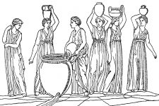 Ancient Greek Myths 7 - The Danaids Carrying Water