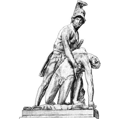 Trojan War 13 - Menelaus with Body of Patroclus