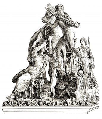 Ancient Greek Statues 11 - Farnese Bull