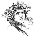 Greek Mythology Characters 2 - Head of Medusa