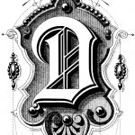 Letter Art 9 - Letter D