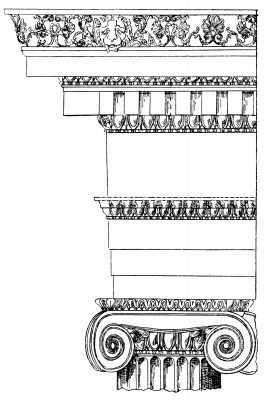 Greek Columns 5 - Ionic Order